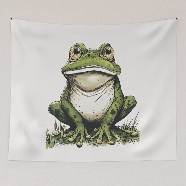 Item preview, Grumpy Frog designed and sold by GoodOldVintage.