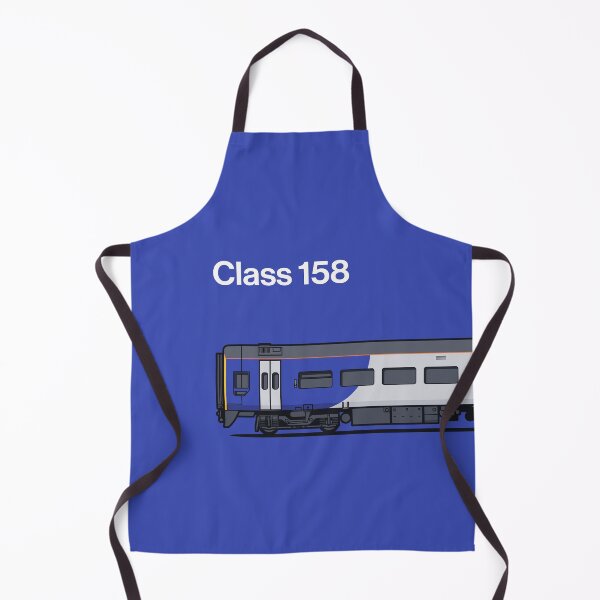 Item preview, Class 158 Indigo Train Side England UK designed and sold by VoodooCircus.