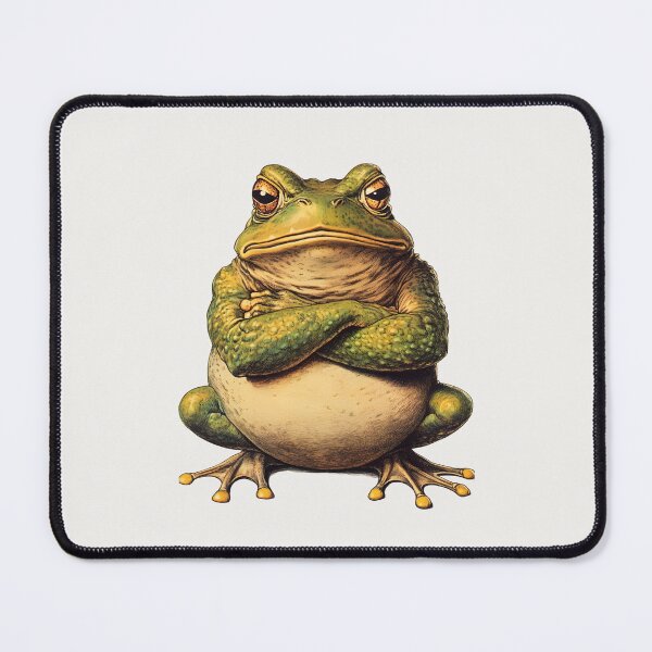 Item preview, Grumpy Frog designed and sold by GoodOldVintage.