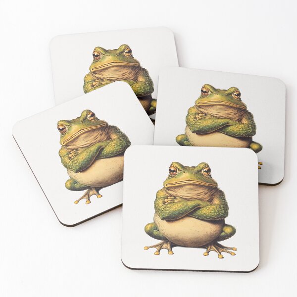 Item preview, Grumpy Frog designed and sold by GoodOldVintage.