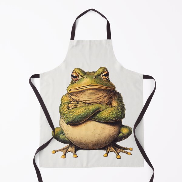 Item preview, Grumpy Frog designed and sold by GoodOldVintage.
