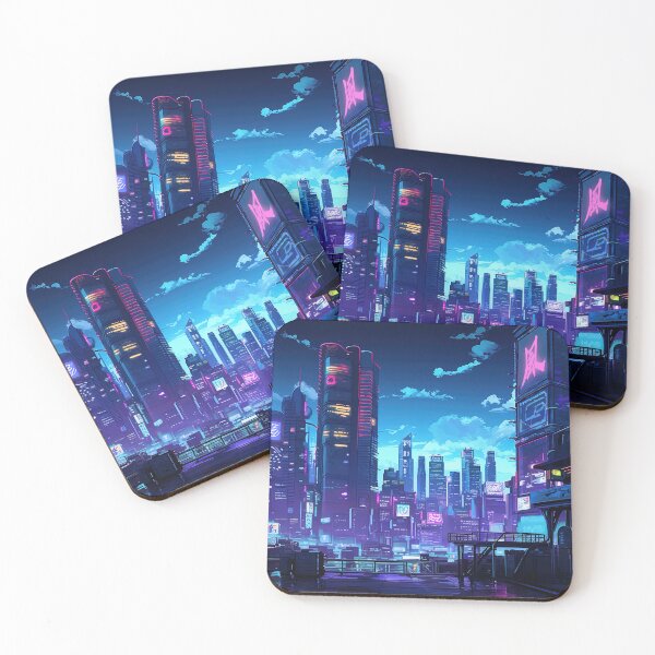 Item preview, Cyberpunk Rooftop Tokyo designed and sold by Takeda-art.