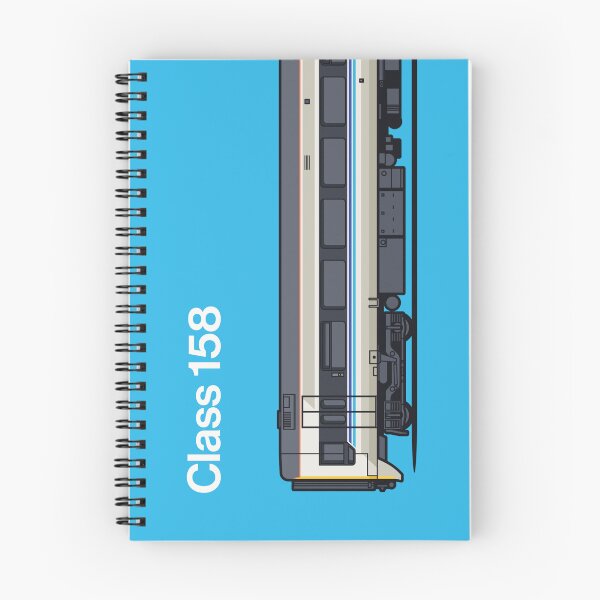 Item preview, Class 158 Cyan Train Side England UK designed and sold by VoodooCircus.