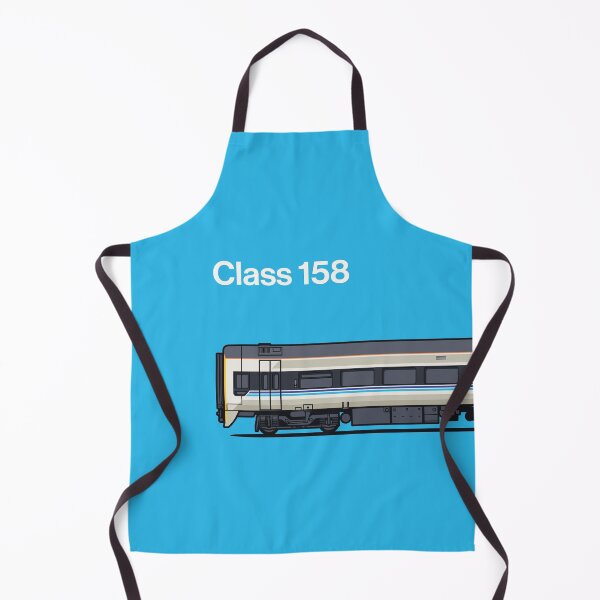 Item preview, Class 158 Cyan Train Side England UK designed and sold by VoodooCircus.