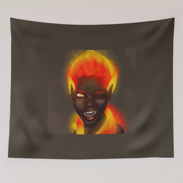 Item preview, Cheeky Fire Elf designed and sold by AnneOther.