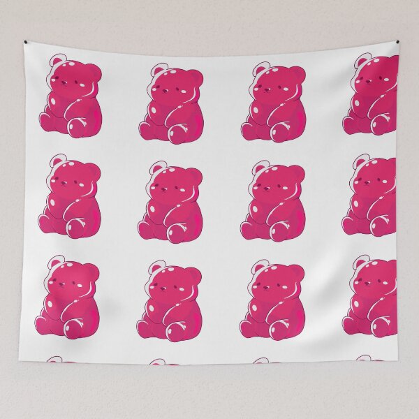 Item preview, Sittin' Bear - Pink  designed and sold by IceCubeMarket.