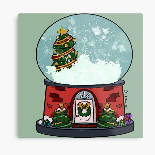 Item preview, Winter Globe designed and sold by Jellomari Doodles.