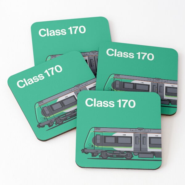 Item preview, Class 170 Green Train Side England UK designed and sold by VoodooCircus.