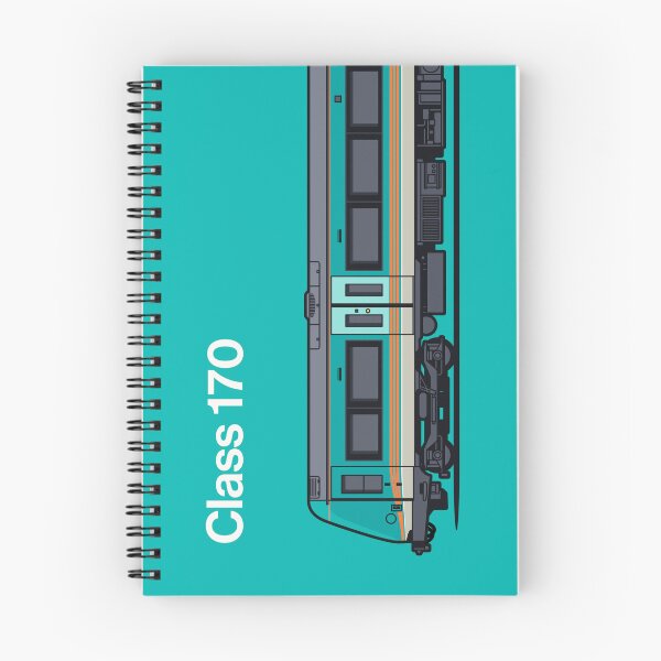 Item preview, Class 170 Teal Train Side England UK designed and sold by VoodooCircus.