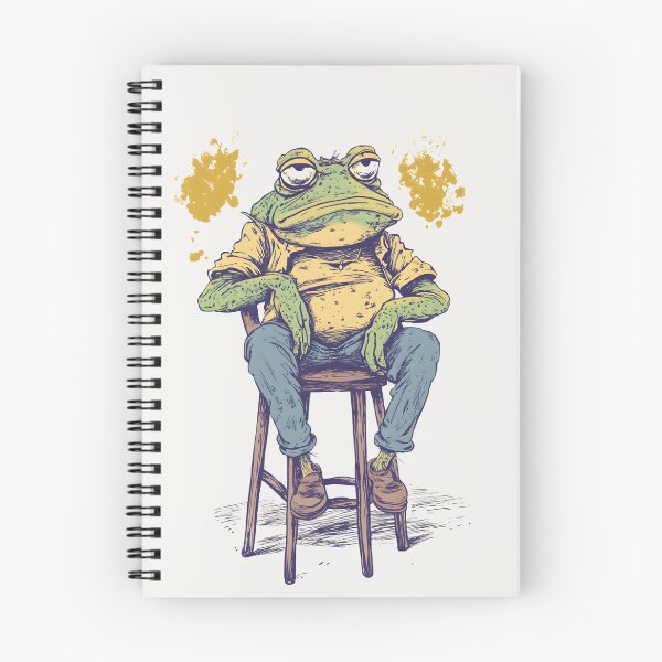 Item preview, Grumpy Frog designed and sold by GoodOldVintage.