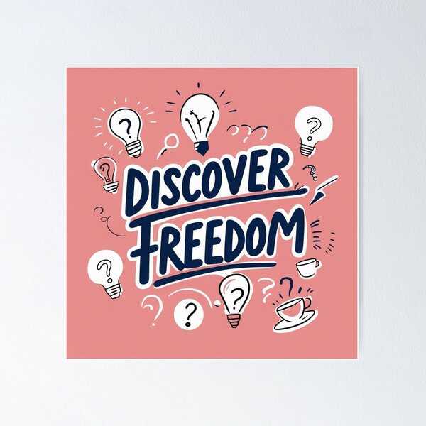 Item preview, Discover Freedom 13 designed and sold by Zeir Shop.
