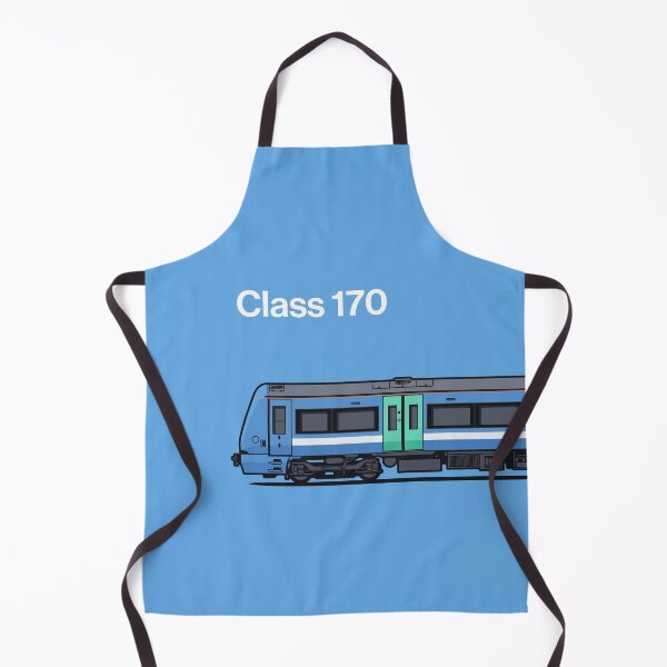 Item preview, Class 170 Light Blue Train Side England UK designed and sold by VoodooCircus.