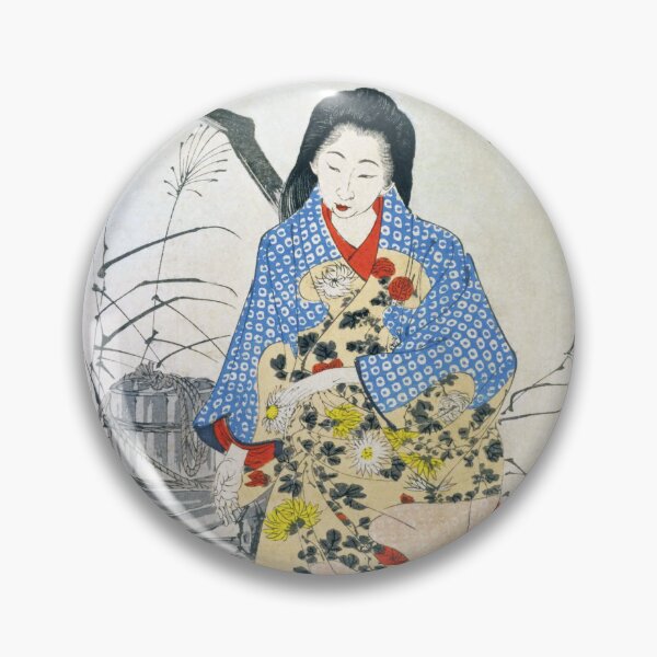 Item preview, Chiyonō and the Leaking Bucket – Tsukioka Yoshitoshi’s "One Hundred Aspects of the Moon" designed and sold by store-wasabi.