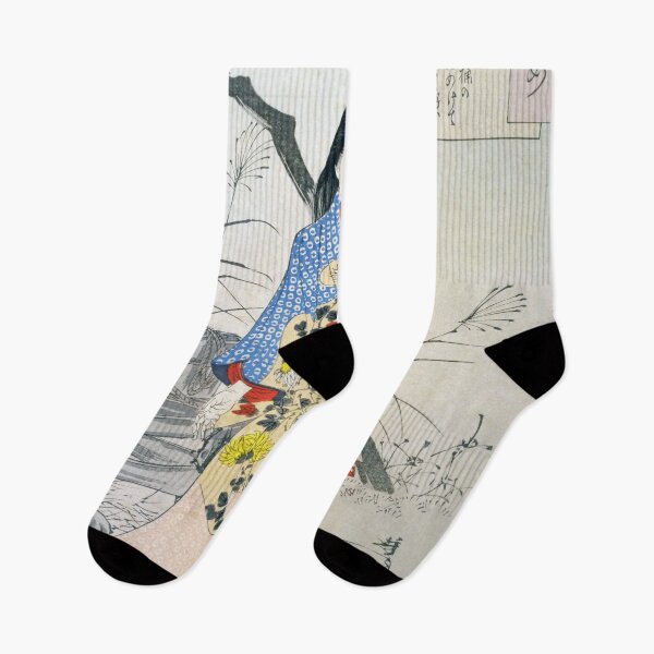 Item preview, Chiyonō and the Leaking Bucket – Tsukioka Yoshitoshi’s "One Hundred Aspects of the Moon" designed and sold by store-wasabi.