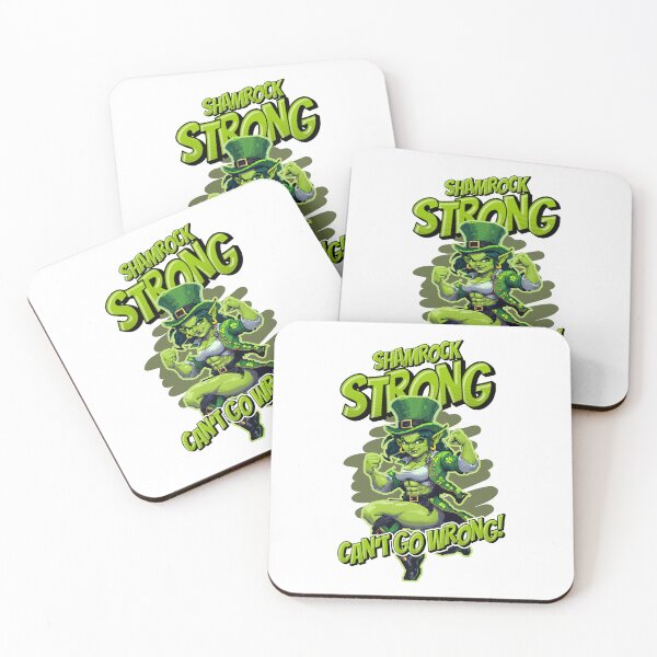 Item preview, Shamrock Strong Can’t Go Wrong Emerald Orc Leprechaun designed and sold by SplashTastic.