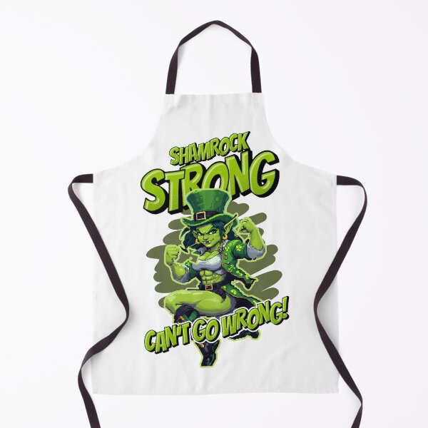 Item preview, Shamrock Strong Can’t Go Wrong Emerald Orc Leprechaun designed and sold by SplashTastic.