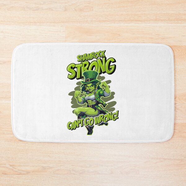 Item preview, Shamrock Strong Can’t Go Wrong Emerald Orc Leprechaun designed and sold by SplashTastic.