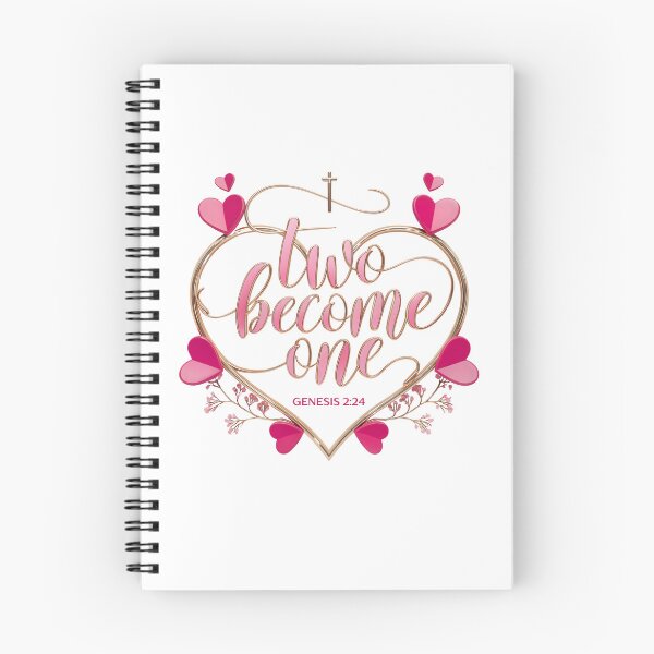 Item preview, Two Become One Genesis 2:24 designed and sold by LovingLightMedia.