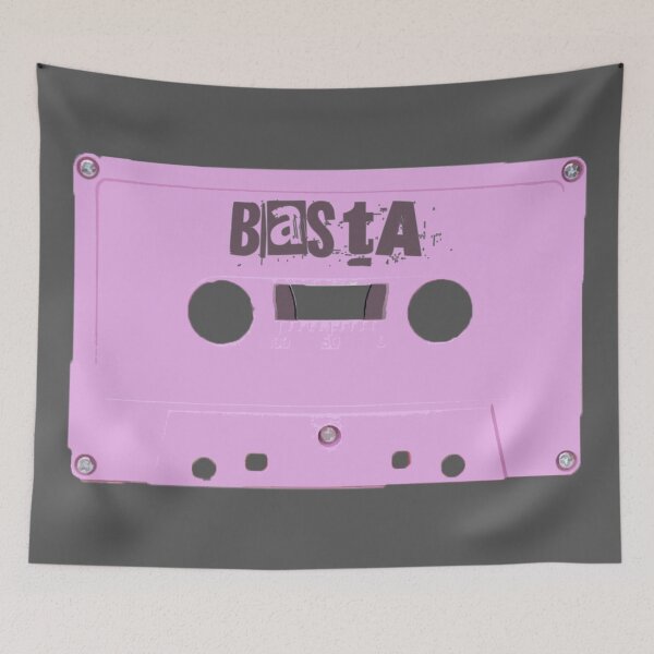Item preview, Basta Mix Tape Pink designed and sold by Thelittlelord.