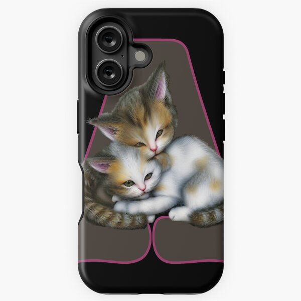KITTENS LETTER A iPhone Tough Case