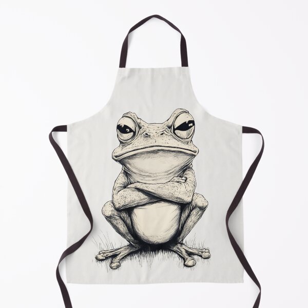 Item preview, Grumpy Frog designed and sold by GoodOldVintage.