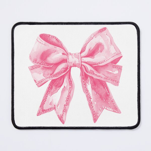 Item preview, Watercolour Cute Pink Croquette Bow designed and sold by CreatedbyKandJ.