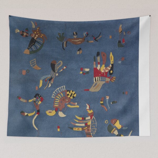 Item preview, Kandinsky inspired poster print 19 designed and sold by SHAMPAIN-ART-CO.