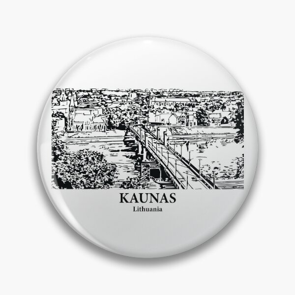 Item preview, Kaunas - Lithuania designed and sold by Lakeric Cityscapes.