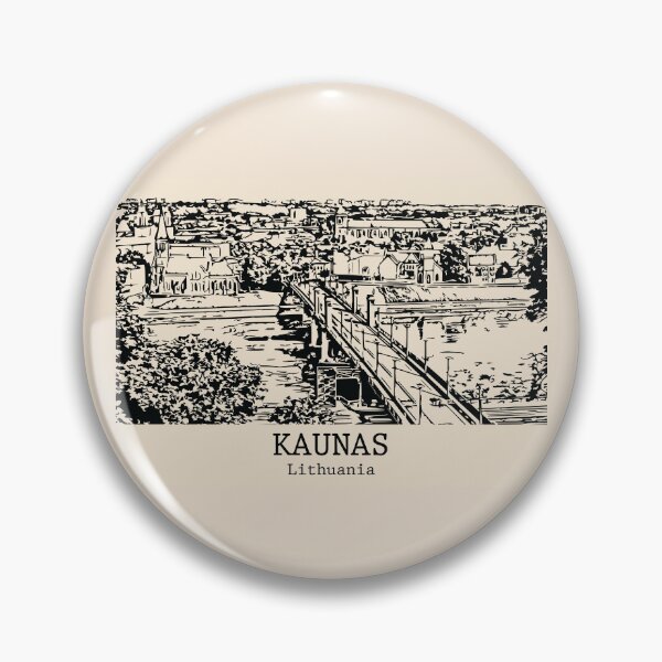 Item preview, Kaunas - Lithuania designed and sold by Lakeric Cityscapes.