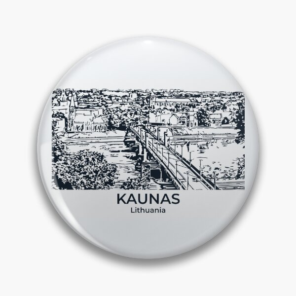 Item preview, Kaunas - Lithuania designed and sold by Lakeric Cityscapes.