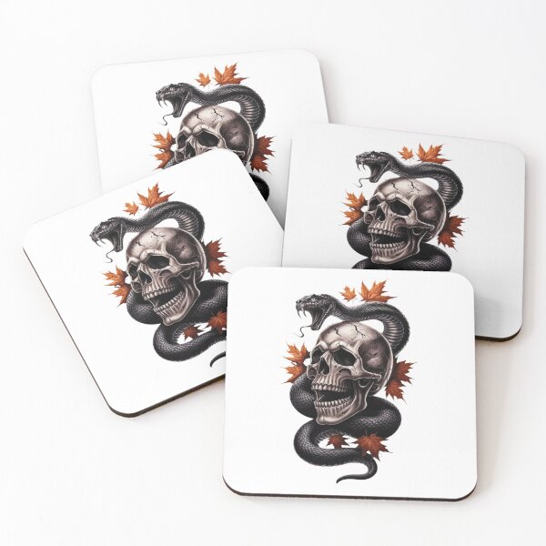 Item preview, Legendary Skull & Serpent Art designed and sold by ferhatdkc.