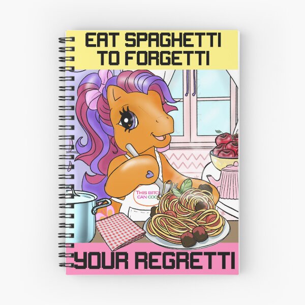 Item preview, Eat spaghetti to forgetti your regretti designed and sold by My Dreamy Nostalgia.