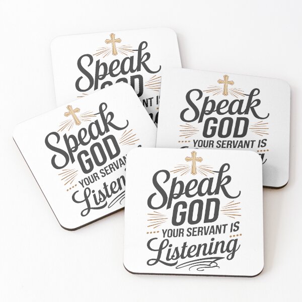 Item preview, Speak God Your Servant Is Listening designed and sold by LovingLightMedia.