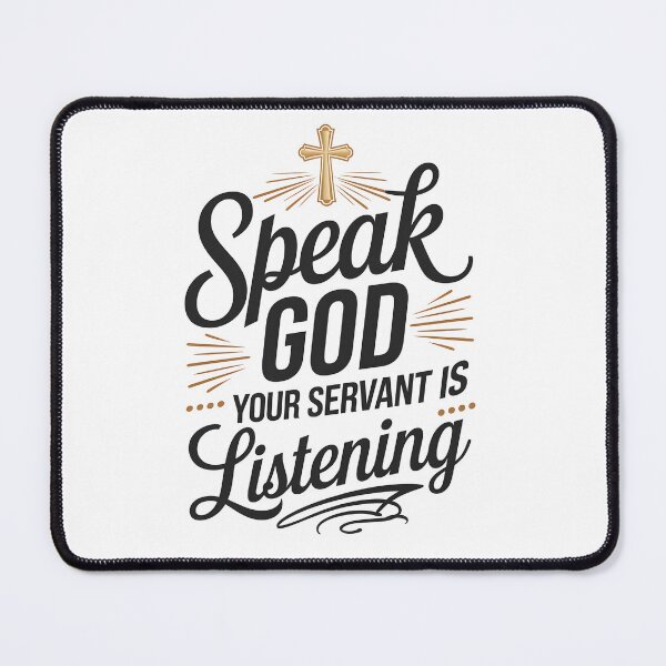 Item preview, Speak God Your Servant Is Listening designed and sold by LovingLightMedia.
