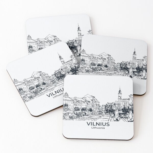 Item preview, Vilnius - Lithuania designed and sold by Lakeric Cityscapes.