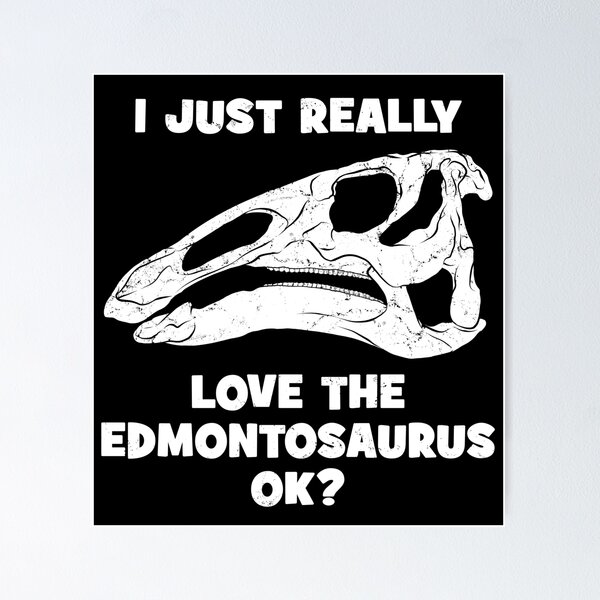 Item preview, Edmontosaurus Fossil Skull designed and sold by NicGrayGraphic.
