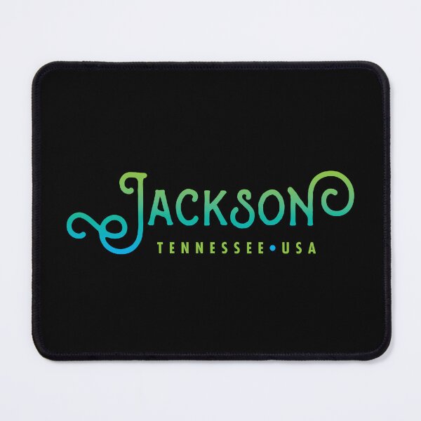 Item preview, Jackson Tennessee Typographic Design designed and sold by Futurebeachbum.
