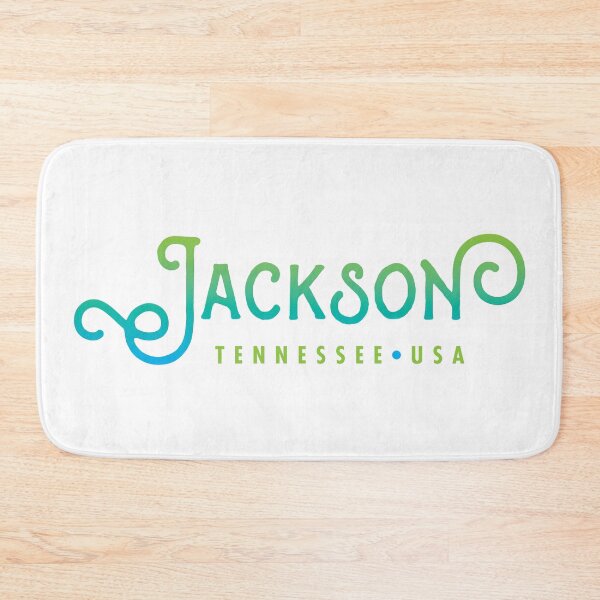 Item preview, Jackson Tennessee Typographic Design designed and sold by Futurebeachbum.