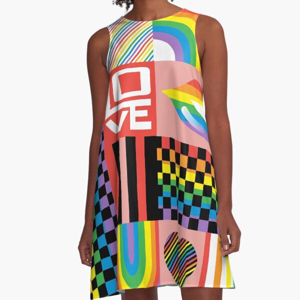 Artikel-Vorschau von LGBTQIA Lustiges und farbenfrohes Musterdesign mit Typografie, designt und verkauft von Jdawnink.