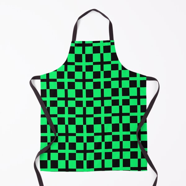 Item preview, Green Black Cross Check Stripes Pattern designed and sold by PatternTitan.