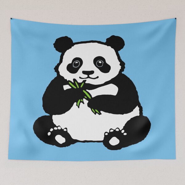 Item preview, Cute Hungry Panda  designed and sold by donwillisjrart.
