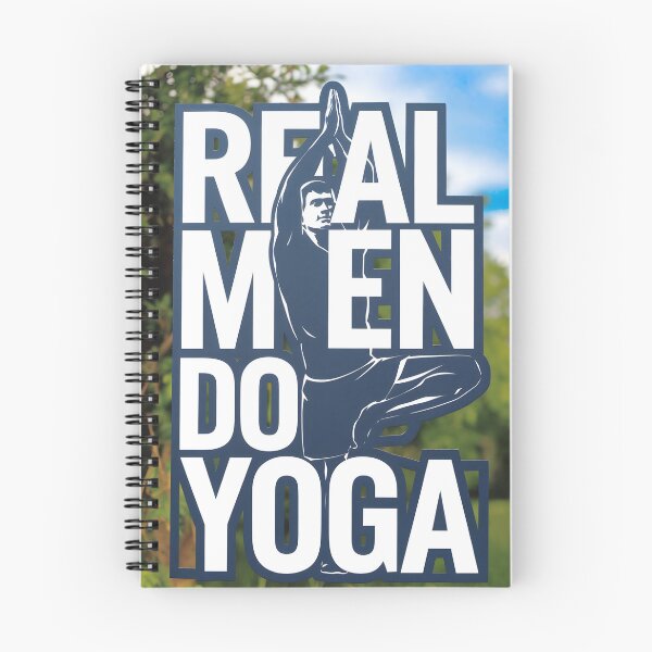 Item preview, Real Men Do Yoga designed and sold by Vivid Art Zone.