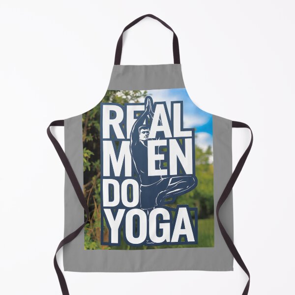 Item preview, Real Men Do Yoga designed and sold by Vivid Art Zone.