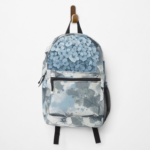 Item preview, Vintage Blue Hydrangea Floral Pattern designed and sold by zzz888.