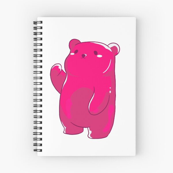 Item preview, Wavin' Bear- Pink designed and sold by IceCubeMarket.