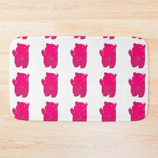 Item preview, Wavin' Bear- Pink designed and sold by IceCubeMarket.