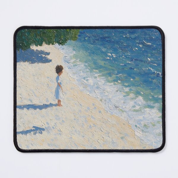 Item preview, Beach | Post-impressionist painting style designed and sold by ComicsFactory.