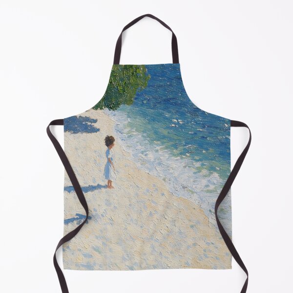 Item preview, Beach | Post-impressionist painting style designed and sold by ComicsFactory.