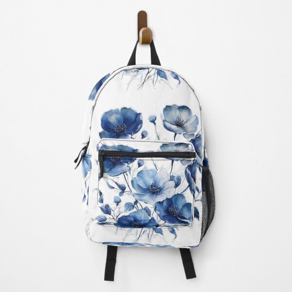 Item preview, Blue Chinoiserie Blue and White Floral designed and sold by CreatedbyKandJ.