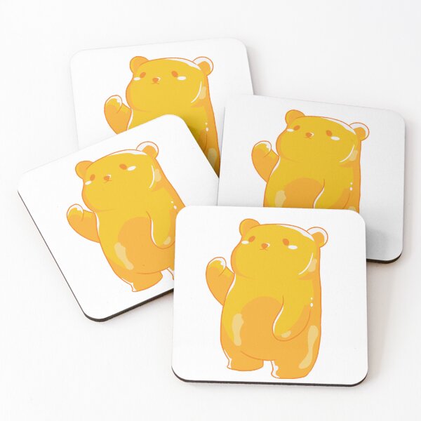 Item preview, Wavin' Bear- Yellow  designed and sold by IceCubeMarket.
